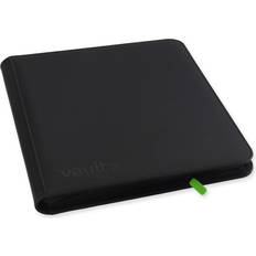 Trading cards Vault X Vault X 12-Pocket Trading Card Zip Binder 480 Side Loading Pocket Album for TCG & Sports Cards (Black)