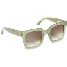Isabel Marant Cat Eye Sunglasses, 51mm Green/Brown