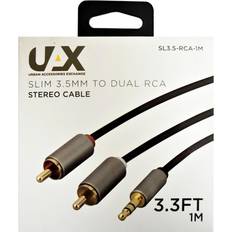 3.5mm to Rca Cable - Black