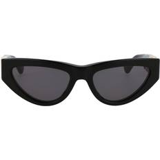 Bottega Veneta Inverted Triangle Acetate Cat-Eye SHINY BLACK