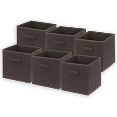 Cube storage Simple Houseware 6 Pack - Foldable Cube Storage Bin