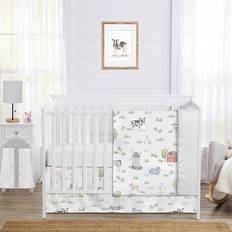 Sweet Jojo Designs Farm Animals 4-Piece Crib Bedding Multi Crib