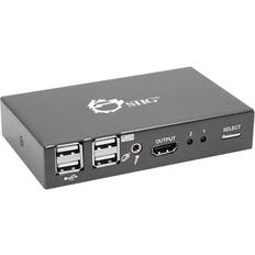 SIIG 2x1 USB HDMI KVM Switch