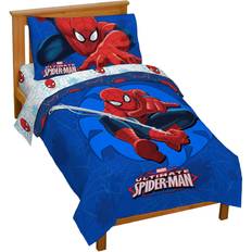 Super Heroes Fabrics Jay Franco Marvel Spiderman 'Regulator' Toddler 4 Piece Bed Set