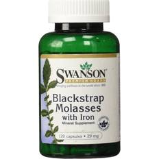 Melasse Swanson Sortstrap Melasse Med Jern 29 mg Set of 120