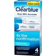 Best Self Tests Clearblue Digital & Rapid Pregnancy Tests 4ct