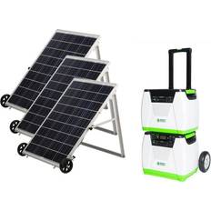 Solar powered generator portable Nature's Generator 1800-Watt/2880W Peak Push Button