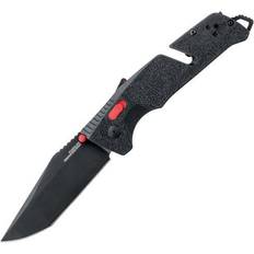 Hand Tools Trident AR Tanto Black Knife Black/Red Pocket Knife