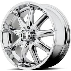 20" - Silver Car Rims KMC XD779 Silver 20x9 5/5.0 ET12 CB78.3