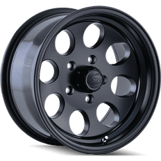 17" - Black Car Rims Wheels 171 Series, 17x9 Wheel with 8x6.5 Bolt Pattern Matte