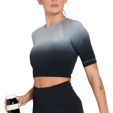 MP Crop Top Senza Cuciture Velocity Ultra Donna - Nero