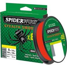 Red Fishing Lines Spiderwire Stealth Smooth 8 Braid 0.390mm 150m