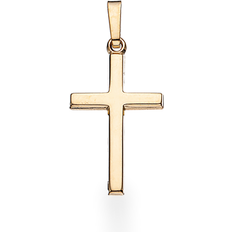 Scrouples Halskæder Scrouples Cross Pendant - Gold