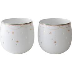 Wik & Walsøe Christmas Morning Tealight Candle Holder 8cm 2pcs
