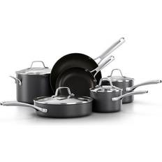 Cookware Sets Calphalon Classic Cookware Set with lid 10 Parts