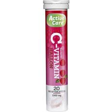 Vitamin c hallon Active Care C-Vitamin Raspberry 20 st