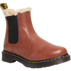 Dr martens ladies chelsea boots Dr. Martens 2976 Leonore Fur Lined - Tan