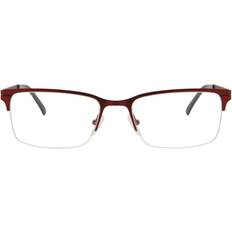 SmartBuy Collection Jan Asian Fit 646C 54 Briller Mænd Burgunder 54mm
