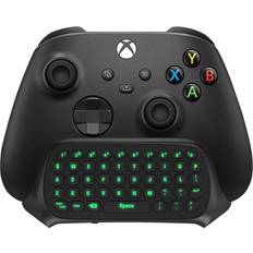 Elite 2 controller TiMOVO TiMOVO Green Backlight Keyboard for Xbox One, Xbox Series X/S,Wireless Chatpad Message KeyPad with Headset & Audio Jack,Mini Game Keyboard Fit Xbox One/One S/One Elite/2, 2.4G Receiver Included, Black