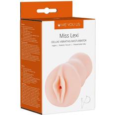 Miss Lexi Deluxe Vibrating Realistic Masturbator Flesh