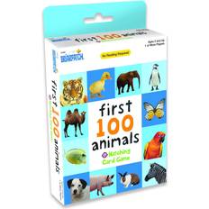 University Games Board Games University Games First 100 Matching Card Game (Animals)