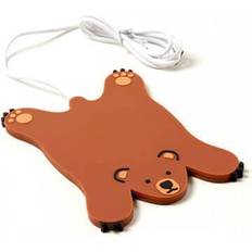 Flaschenwärmer Very Sleepy Bear Mustard USB Tassen Wärmer