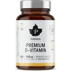 Pureness Vitaminer & Mineraler Pureness Premium D-Vitamin 120 st