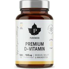 Omega 3 premium Pureness Premium D-Vitamin 120 stk