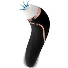 XR Brands Inmi Shegasm Deluxe Lufttrycksvibrator Svart
