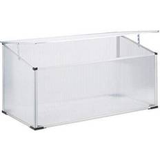 Relaxdays Aluminium Cold Frame, Plug-In