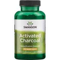 Aktivt kul kapsler Swanson HEALTH ACTIVATED CHARCOAL 520 120 stk