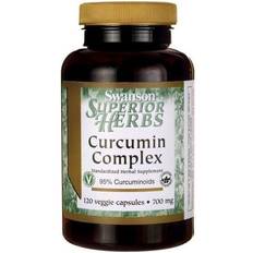 Curcumin Swanson Curcumin Kompleks 120 Kapsler 120 stk