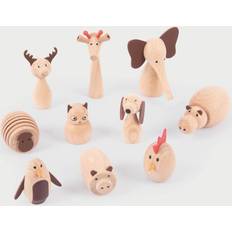 Wooden Animal Friends
