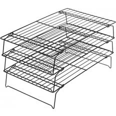 Black Wire Racks Wilton 3 Tier Wire Rack 40 cm