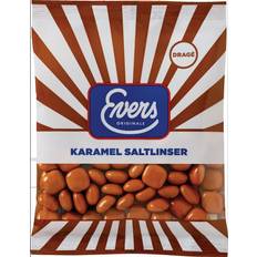 Evers Saltlinser Karamel 190 g.