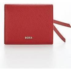 HUGO BOSS Kvinnors Sophie Sm dubbelvikt plånbok, Medium Red613, Einheitsgröße