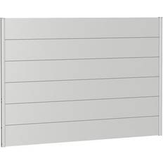 Udhuse Biohort Väggpanel aluminium 200x135cm silver-metallic