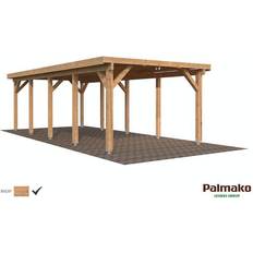 Carport förråd Palmako Karl 23,1 m2 (Byggnadsarea )