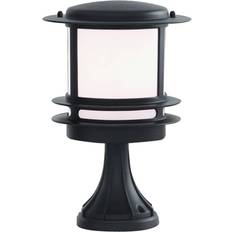 Black Lamp Posts Searchlight Stroud bollard, cast aluminum Lamp Post