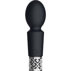 Seksspeeltjes Shots Toys Royal Gems Brilliant Mini Wand Vibrator Zwart