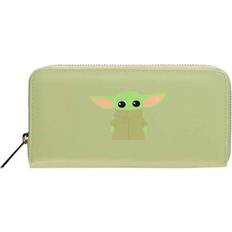 Wallets & Key Holders Star Wars Mandalorian Purse The Child Baby Yoda Logo new Official Zip Around