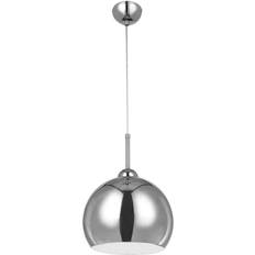 Premier Housewares Chrome Pendant Lamp