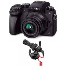 Rode Panasonic LUMIX G7 4K Mirrorless Camera with Rode VideoMicro