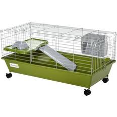 Pawhut Small Animal Cage for Chinchilla & Guinea Pig w/