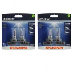 Sylvania headlight bulbs Sylvania SilverStar 2 Pack 9006ST Light Bulb Fog Daytime Running