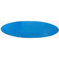 Arebos Solar Pool Cover Heating cover blue round 12ft 400 micron Blue Blue