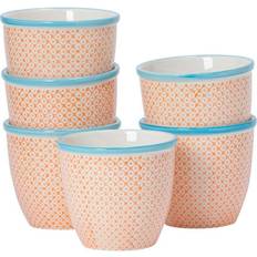 Nicola Spring Hand-Printed Plant Pots - 14cm