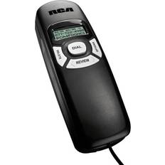 Landline Phones RCA Corded Standard Phone With Built-In Caller ID, Black
