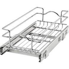 Rev-A-Shelf 5WB1-0918CR-1 8.5 x18 Pull Out Wire Basket Cabinet Organizer