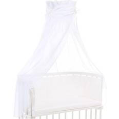 Babybay Bumpers Babybay Himmel Weiss 200 x 135 cm